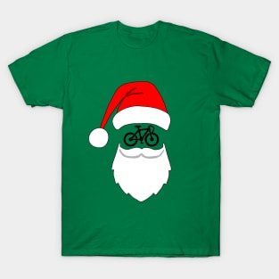 Santa Cycling Merry Bikemas T-Shirt